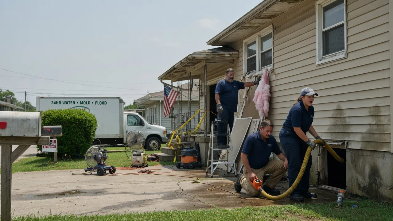 Water Damage Repair in Auburntown, TN near me